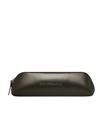 Vegan Leather Makeup Brush Bag